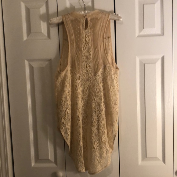 Ivory women's Free People sleeveless top - Picture 4 of 5
